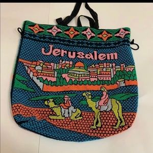 Beautiful Jerusalem beaded shoulder bag